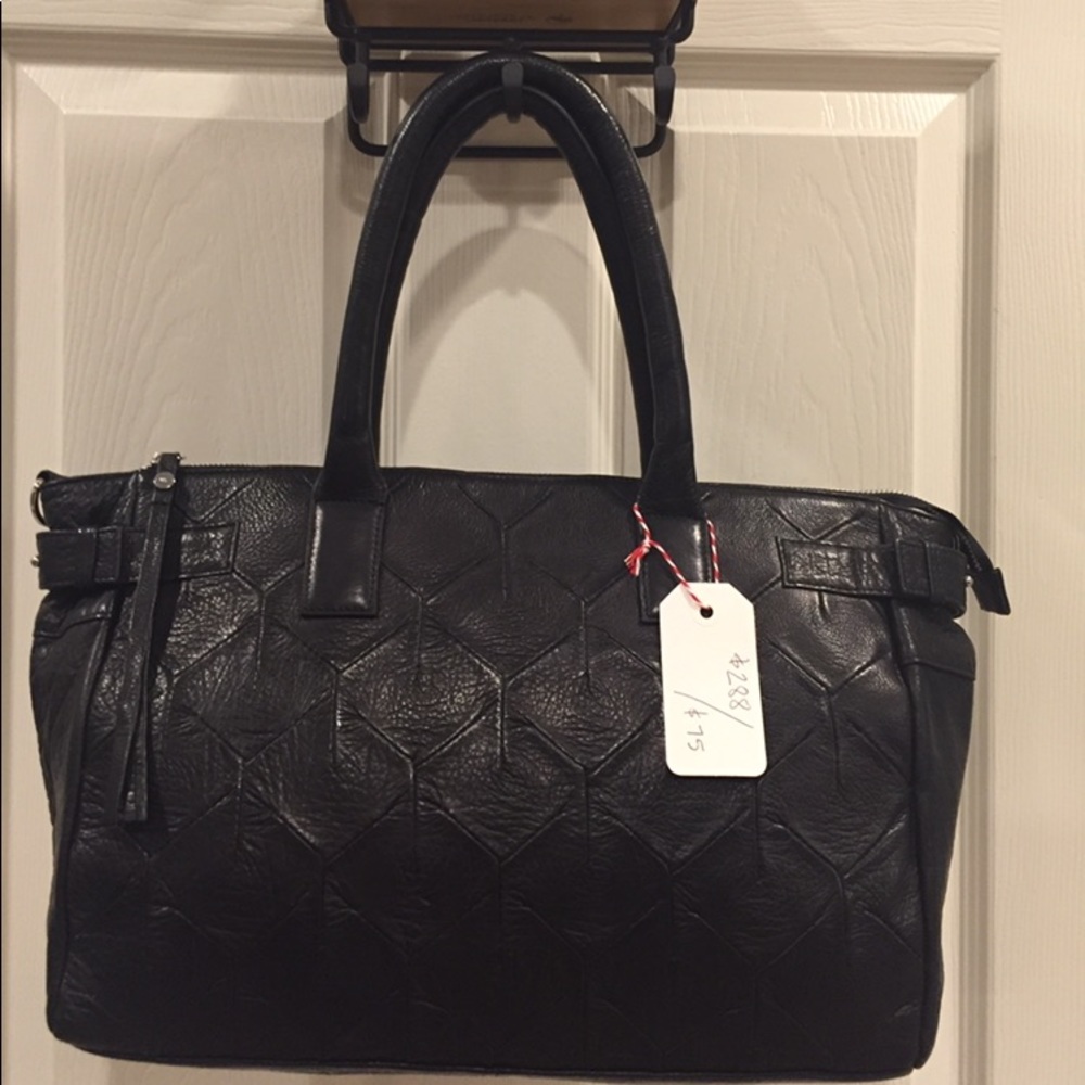 Day & Mood Yvonne Leather Satchel